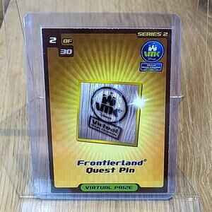 Virtual Magic Kingdom VMK Frontierland Quest Pin